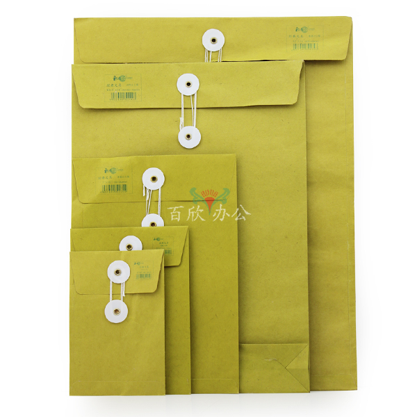 9*13英寸 牛皮紙空白檔案袋A4 10個(gè)/扎-2