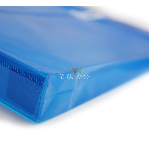 金得利透明塑料檔案袋F118 立體 A4 249*329*30mm-3