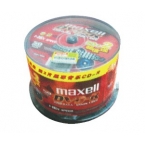 萬勝(maxell) 一次性刻錄光碟DVD-R 50片桶裝-1