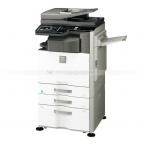 SHARP MX-2621NC彩色復(fù)印機(jī)（主機(jī)+網(wǎng)卡+雙面自動送稿器+第二紙盒+工作臺）（雙紙盒版）-1