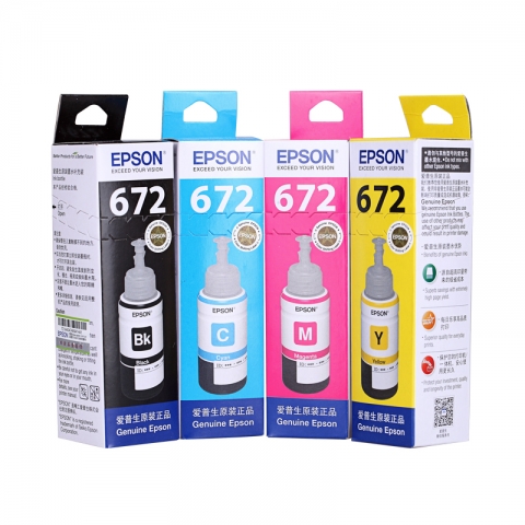 愛普生T6721墨水 黑色/L101用于愛普生原廠打印機
