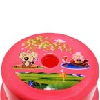 塑料圓筒椅 冬菇型 H 20.5cm-2