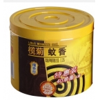 欖菊牌黑蚊香40單盤+蚊香座 驅蚊 盤香   1盒-1