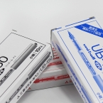 三菱uni 透視耐水性直液式 簽字筆 UB-150-1