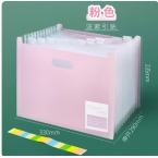 咔巴熊手提13格風琴包5127D-2